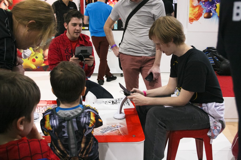 Oz Comic Con Brisbane 2014 - Super Smash Bros BS players