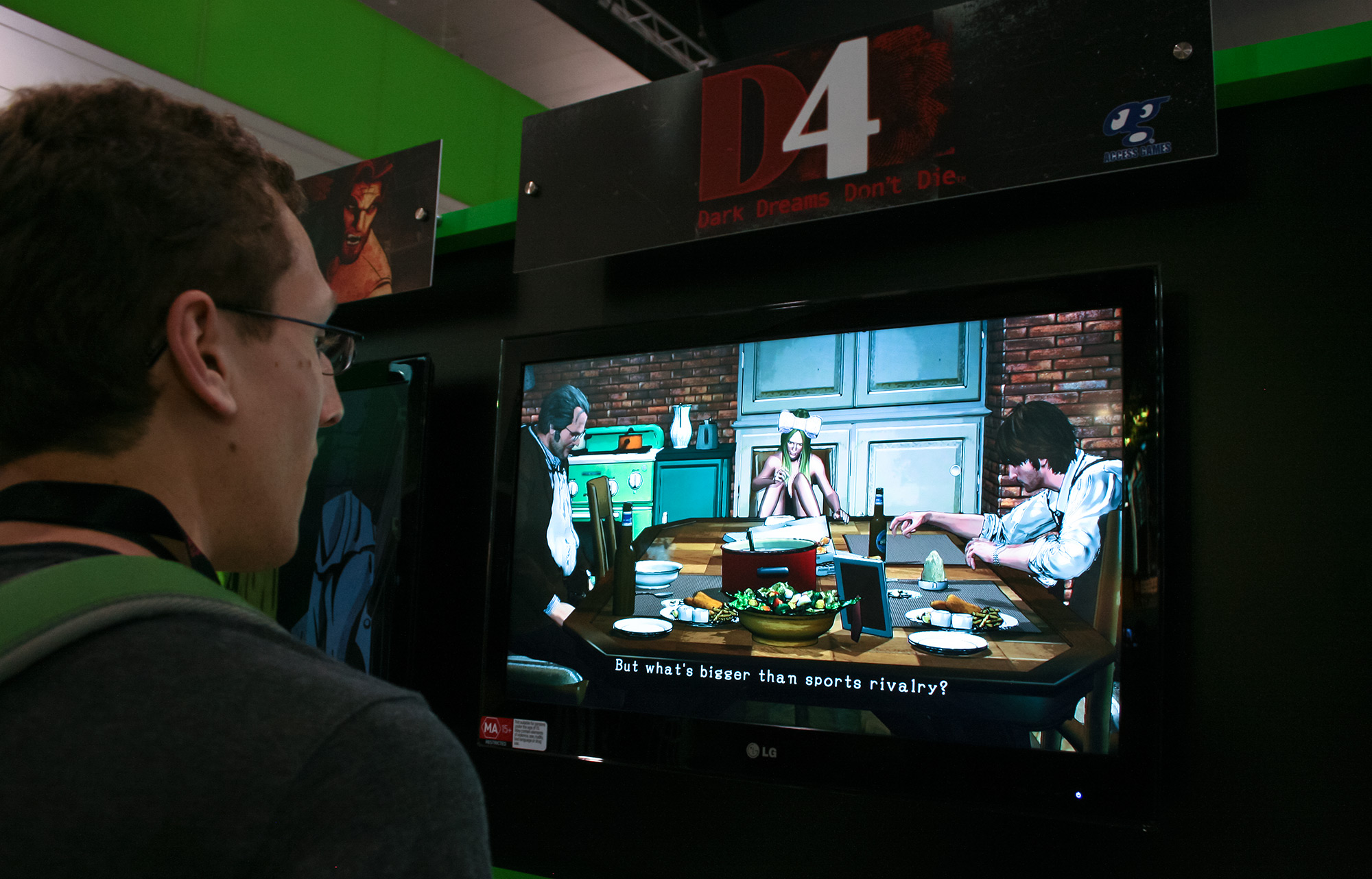PAX Aus - Melbourne 2014 - Swery's D4: Dark Dreams Don't Die