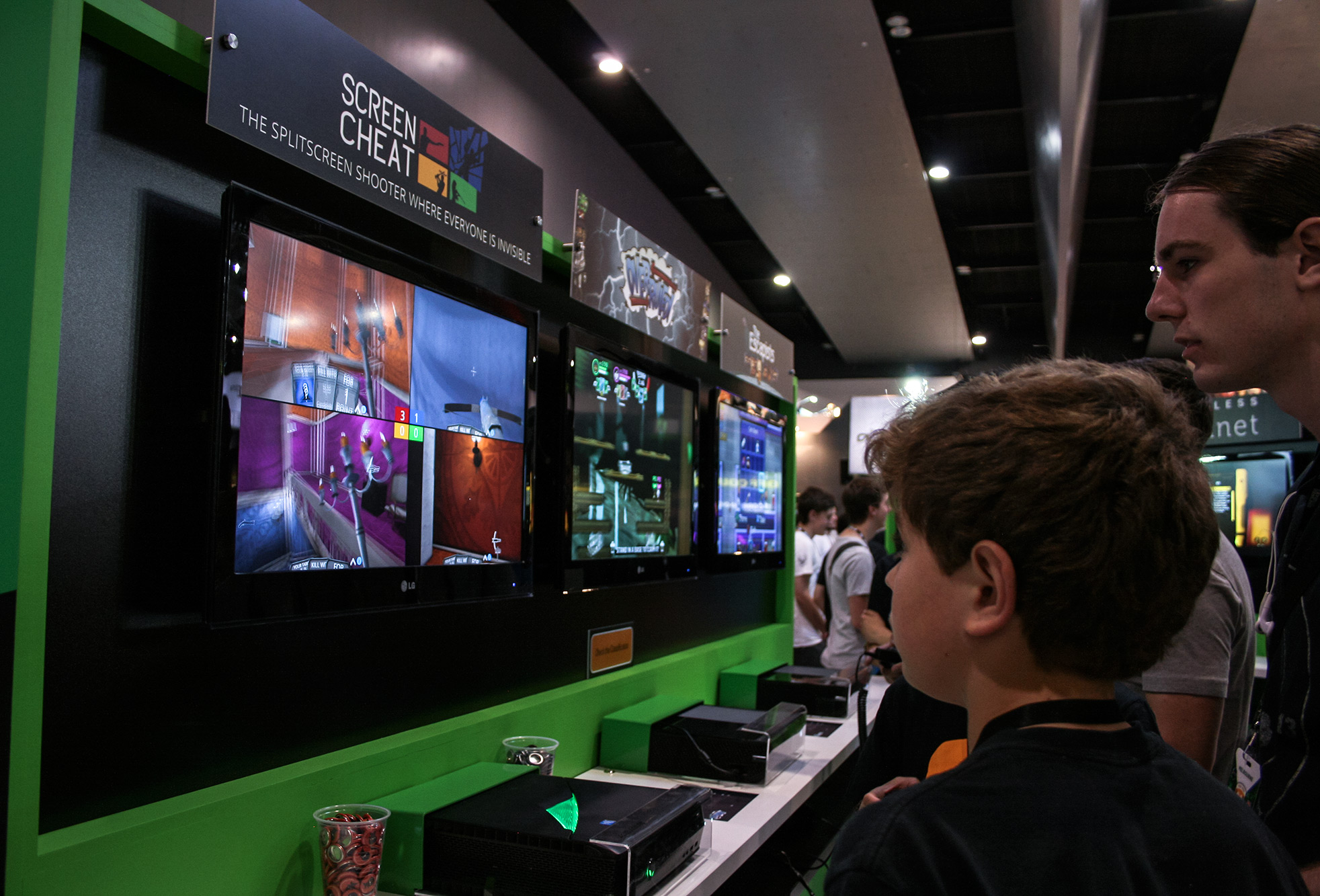 PAX Aus - Melbourne 2014 -  Screencheat