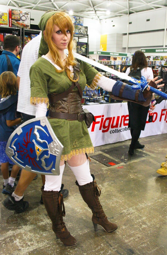 Oz Comic Con Brisbane 2014 - Female Link Cosplay