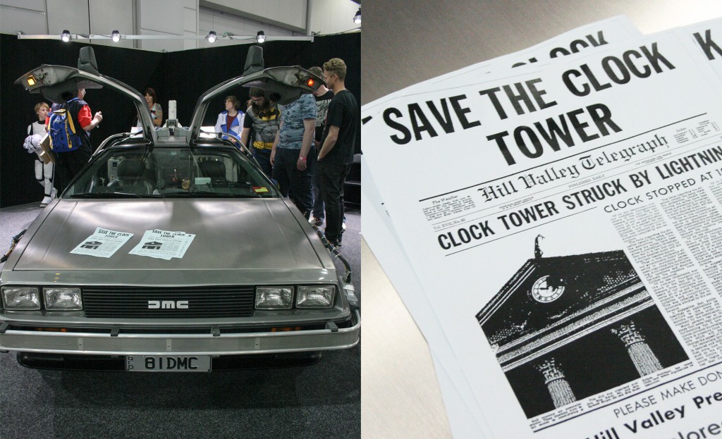 Oz Comic Con Brisbane 2014 - DeLorean