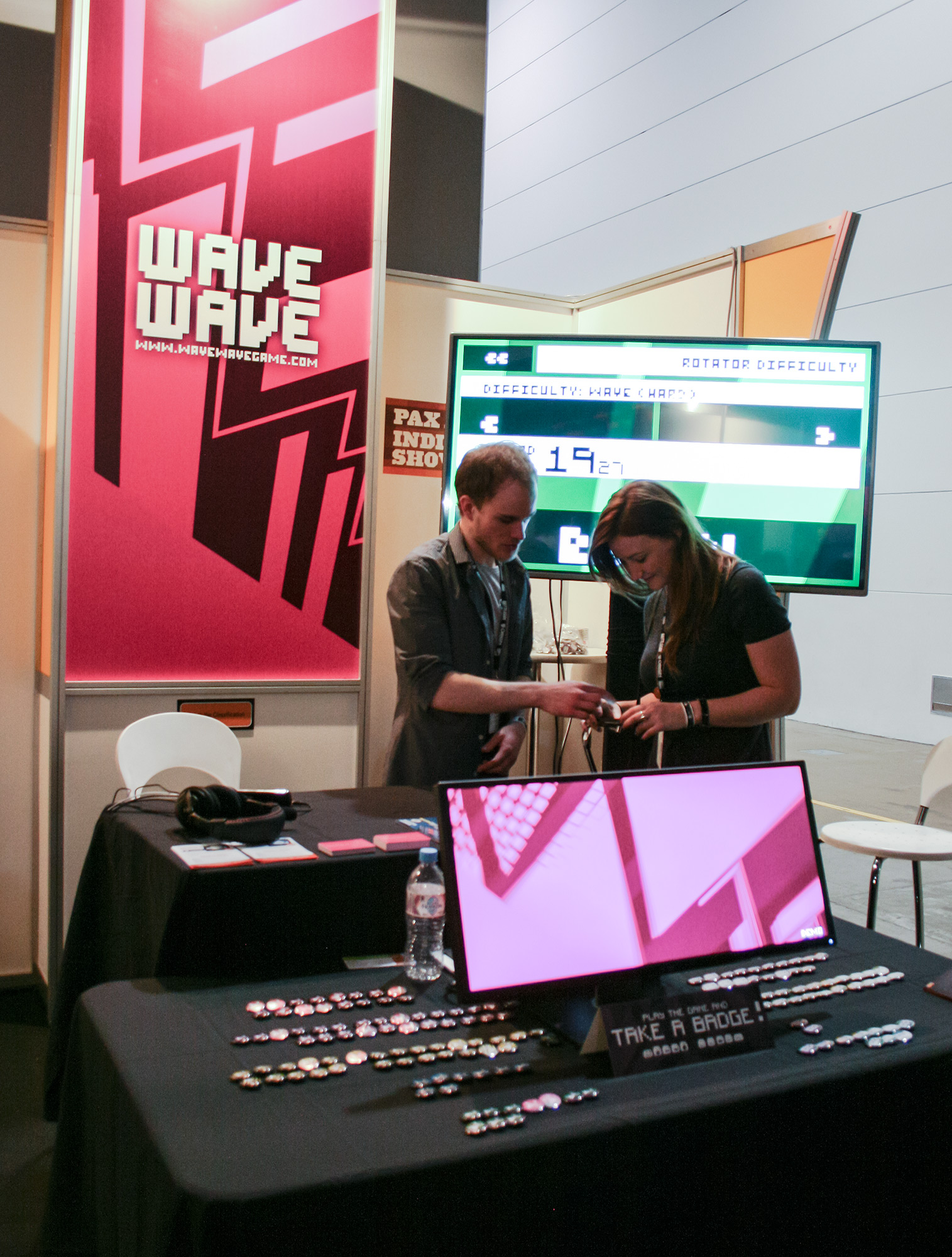 PAX Aus - Melbourne 2014 -  Wave Wave game