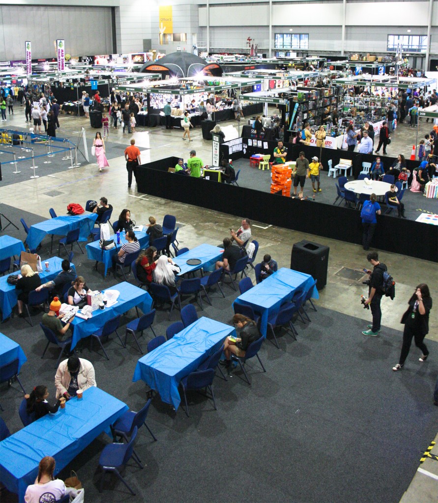 Oz Comic Con Brisbane 2014 - Overview Shot
