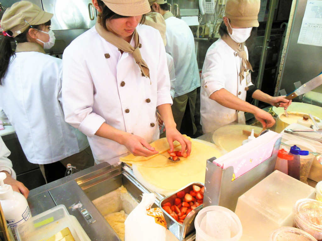Japan Trip 2015 - Angel Heart Crepes, Harajuku