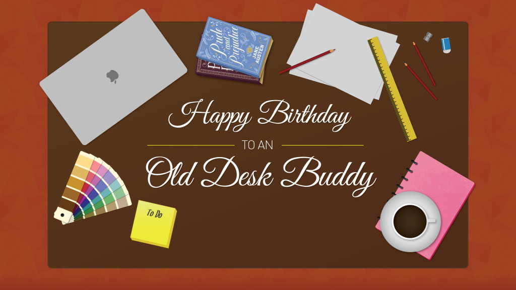 Birthday Webpage - final artwork