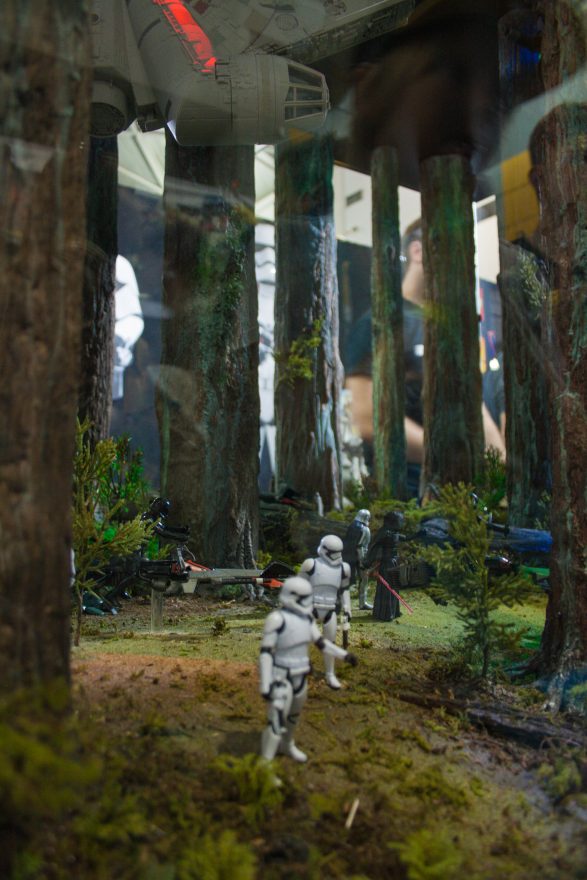 Oz Comic Con Brisbane 2015 - Star Wars Diorama