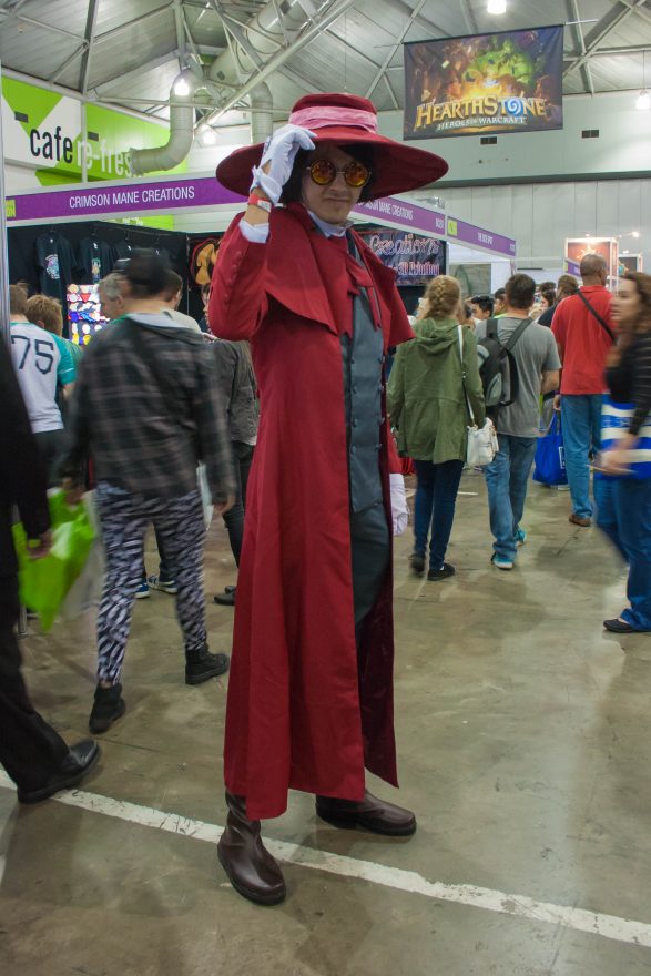 Oz Comic Con Brisbane 2015 - Alucard Cosplay (from Hellsing)