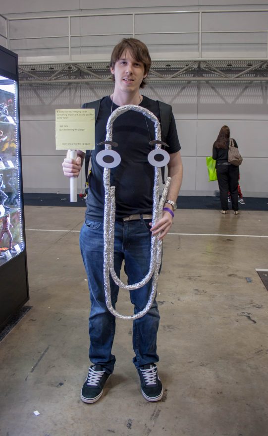 Oz Comic Con Brisbane 2015 - Clippy Cosplay