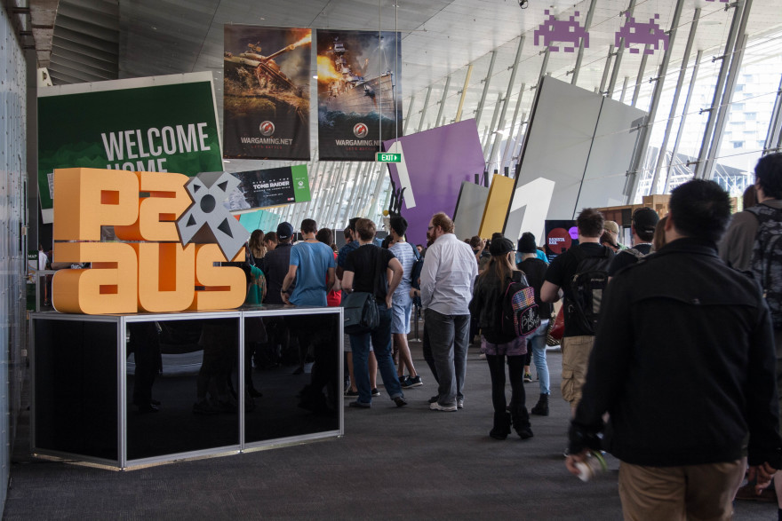 Pax Aus 2015 - Line to get in