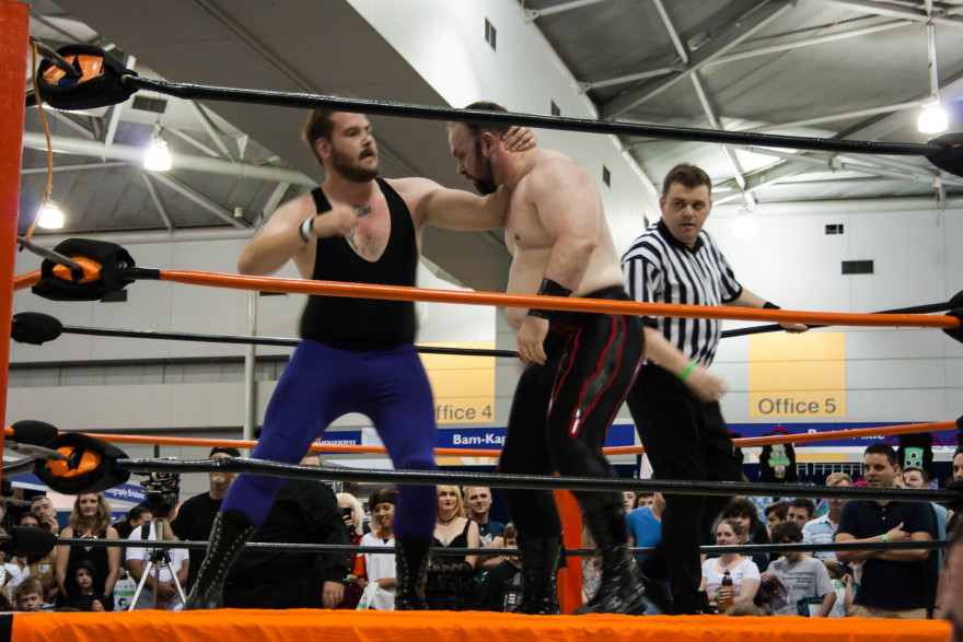 Supanova Brisbane 2015 -AWF Wrestling showcase
