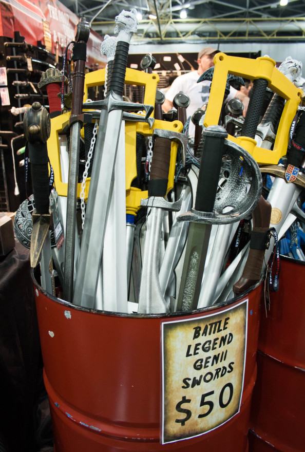 Supanova Brisbane 2015 - Swords and keyblades
