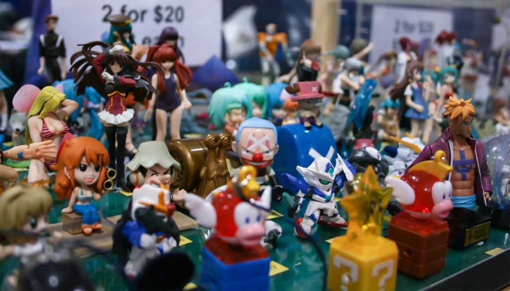 Brisbane Supanova 2014 - One Piece small figures