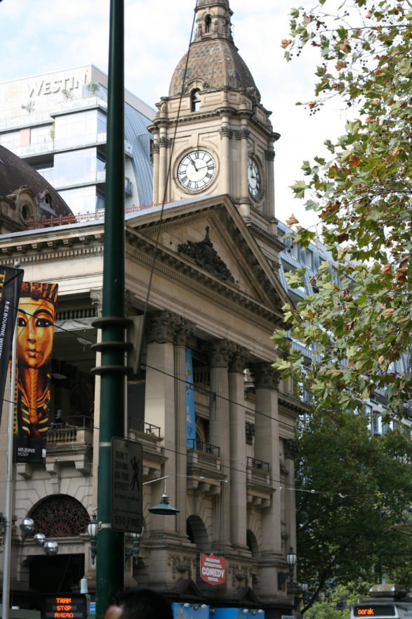 Melbourne Town Hall - During the Day
