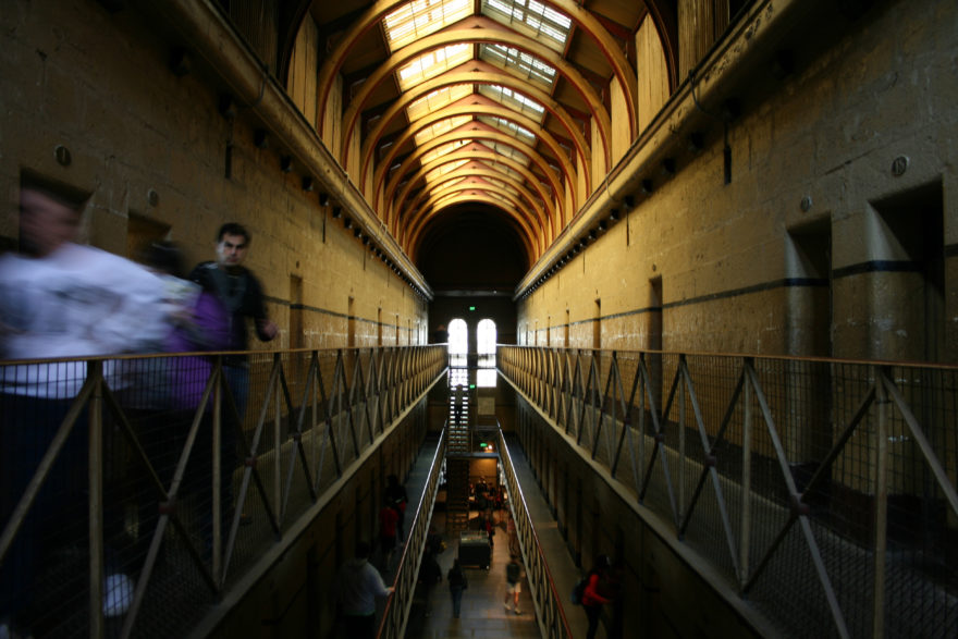 Top Level of the Old Melbourne Gaol