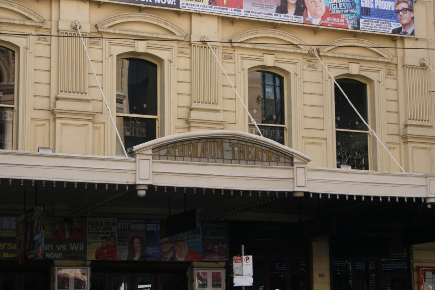 Athenaeum Theatre close up