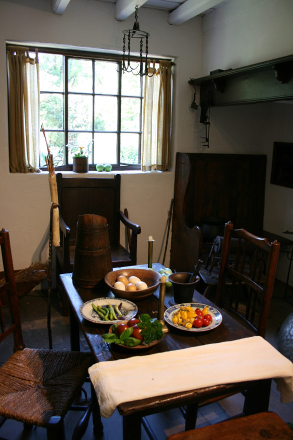 Interior of Captain Cook's Cottage