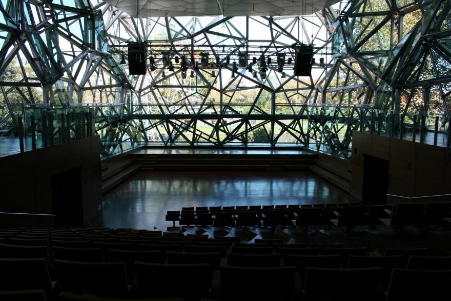 BMW Edge inside Federation Square