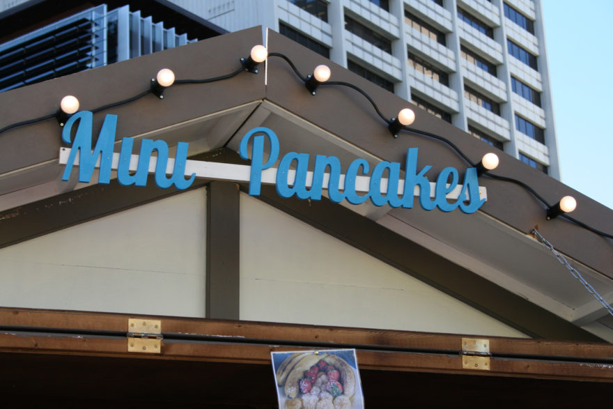 Signage on the Huts