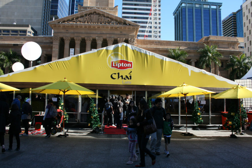 Brisbane Winter Festival Lipton Tent