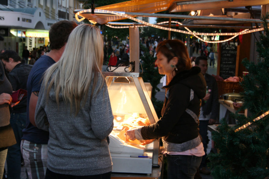 Doughnuts at the Brisbane Winter Festival