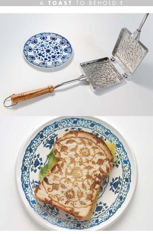 Table Manners & Delfts Toast Pan and Plate