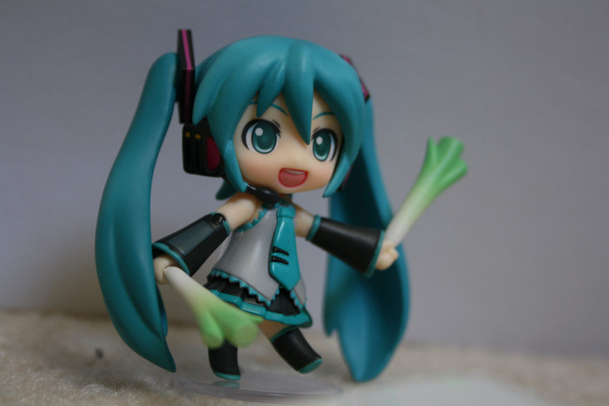 Supanova Brisbane: November 2011 - Hatsune Miku figurine close up
