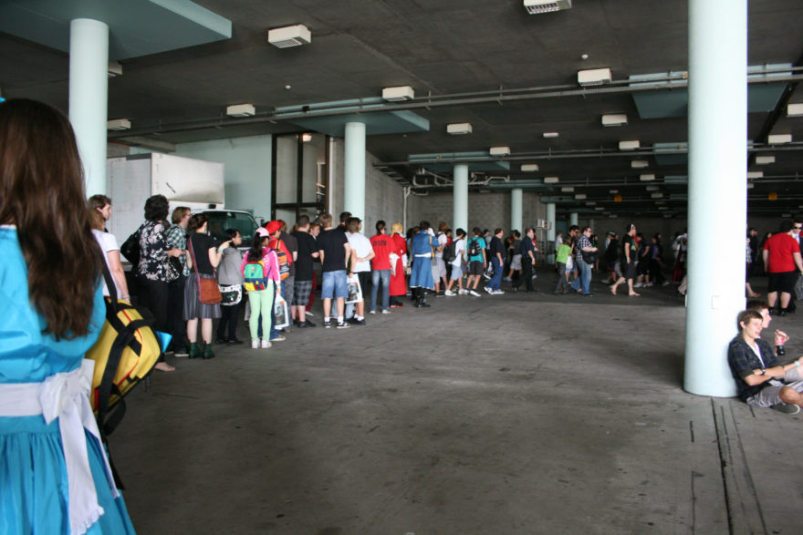 Supanova Brisbane: November 2011 - Line to get in
