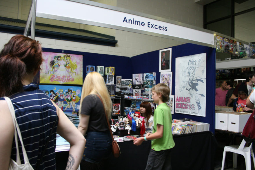 Supanova Brisbane: November 2011 - One of many anime stalls