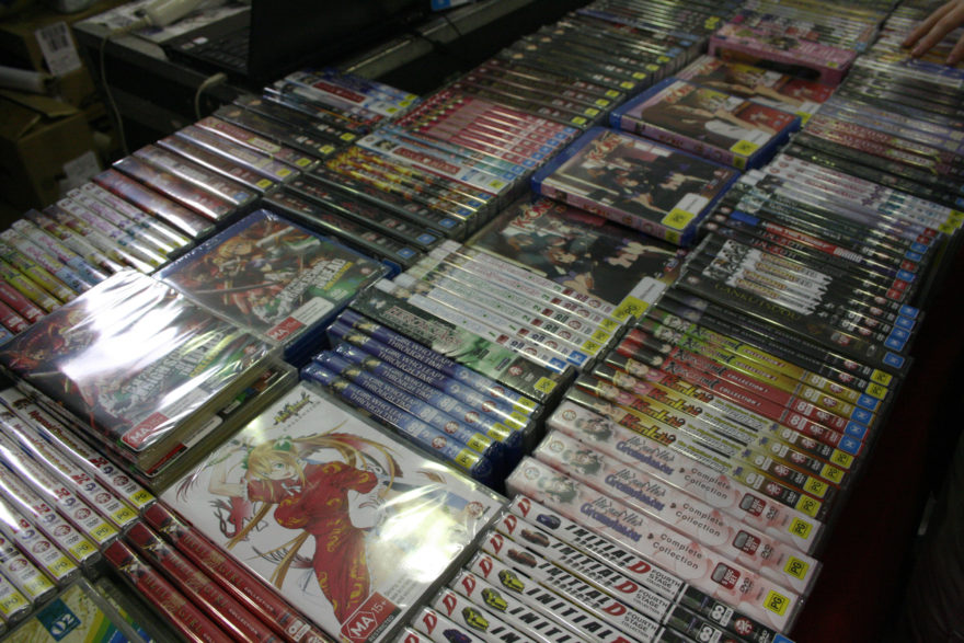 Supanova Brisbane: November 2011 - DVDs at the Madman Booth