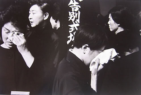 Henri Cartier-Bresson - Danjuro's Shinto Funeral, Toyko, Japan, 1965