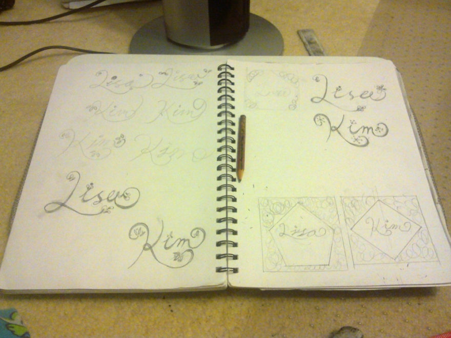 Commissioned Handmade Birthday Cards - Original Sketches