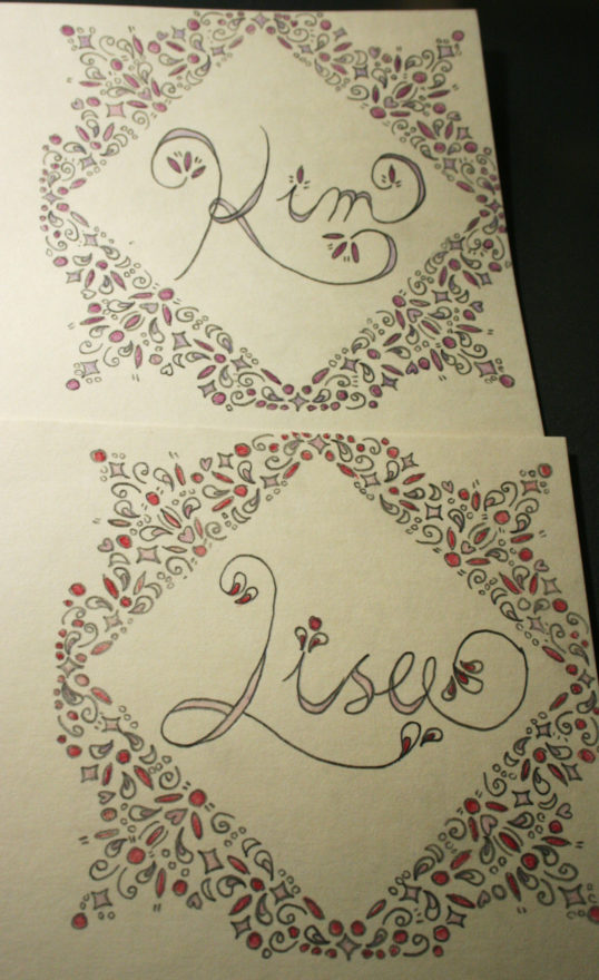 Commissioned Handmade Birthday Cards - Watercolour painted