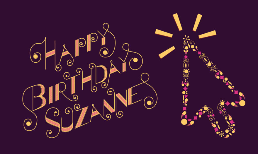 April Birthday Cards - Finished Webpage Artwork