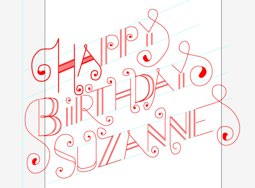 April Birthday Cards - WIP