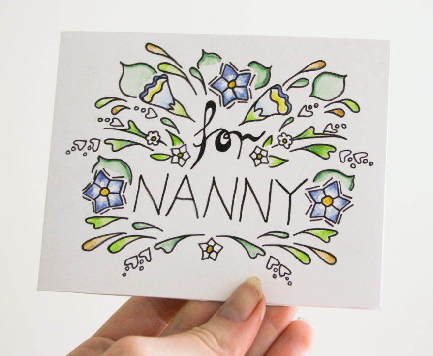 April Birthday Cards - Final Card