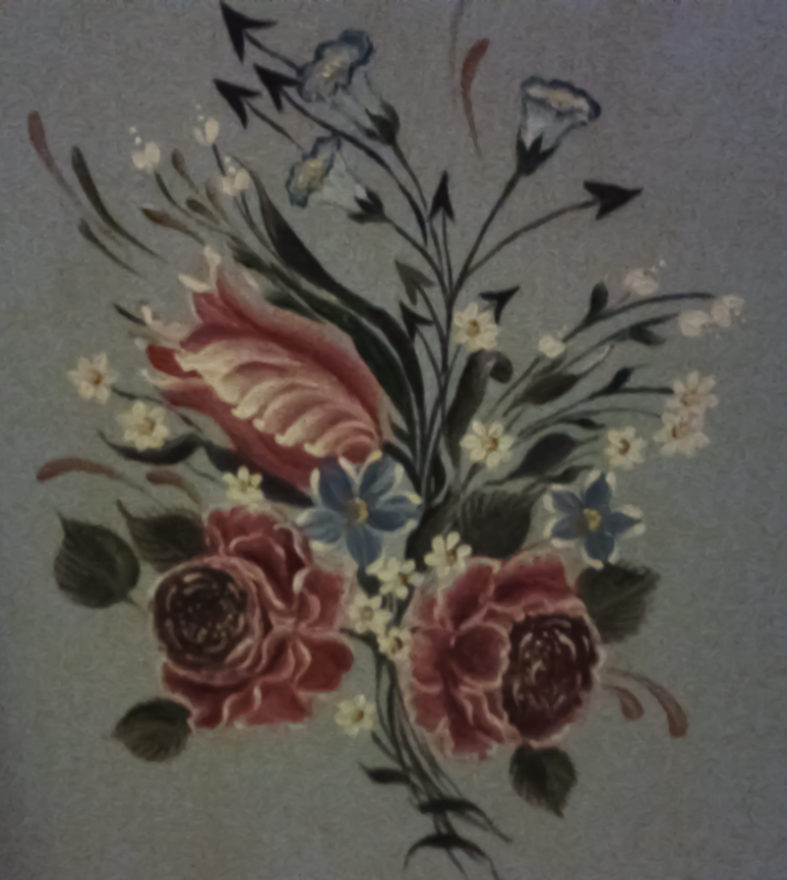 April Birthday Cards - Original Painting Reference
