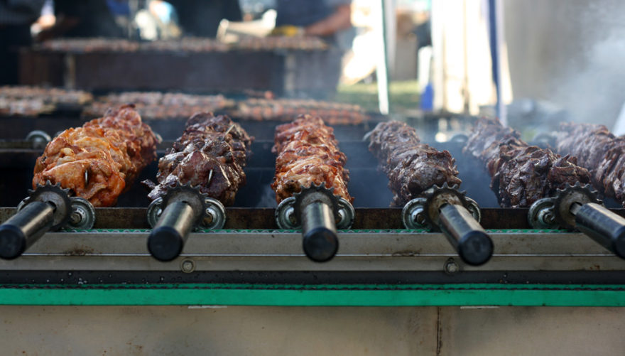 Paniyiri 2012 - Cooking the meat
