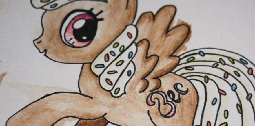 My little pony birthday card