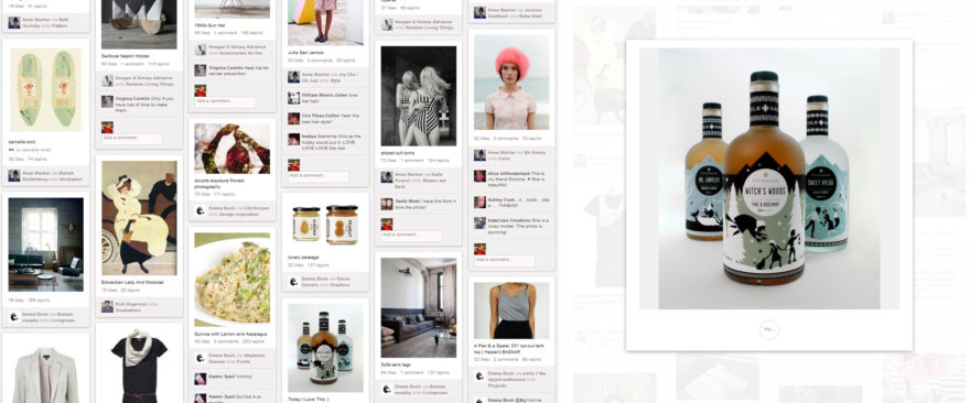 Pinterest - Design and Animations