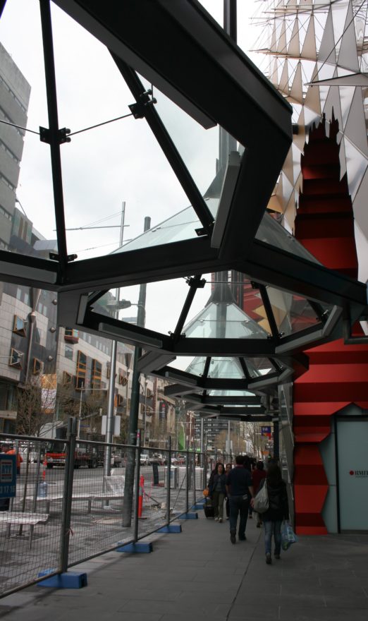 Melbourne September 2012 - Part of a New RMIT Building
