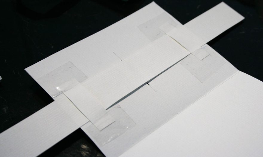December birthday cards - pull tab card workings 