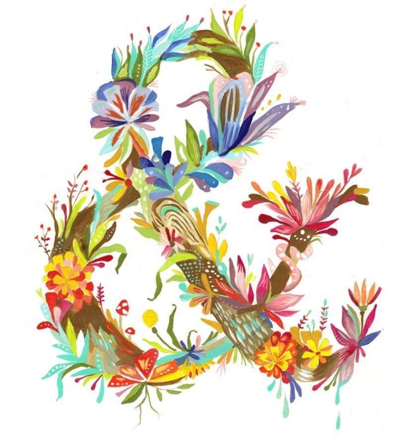 Favourite Artists - Ampersand by Katie Daisy
