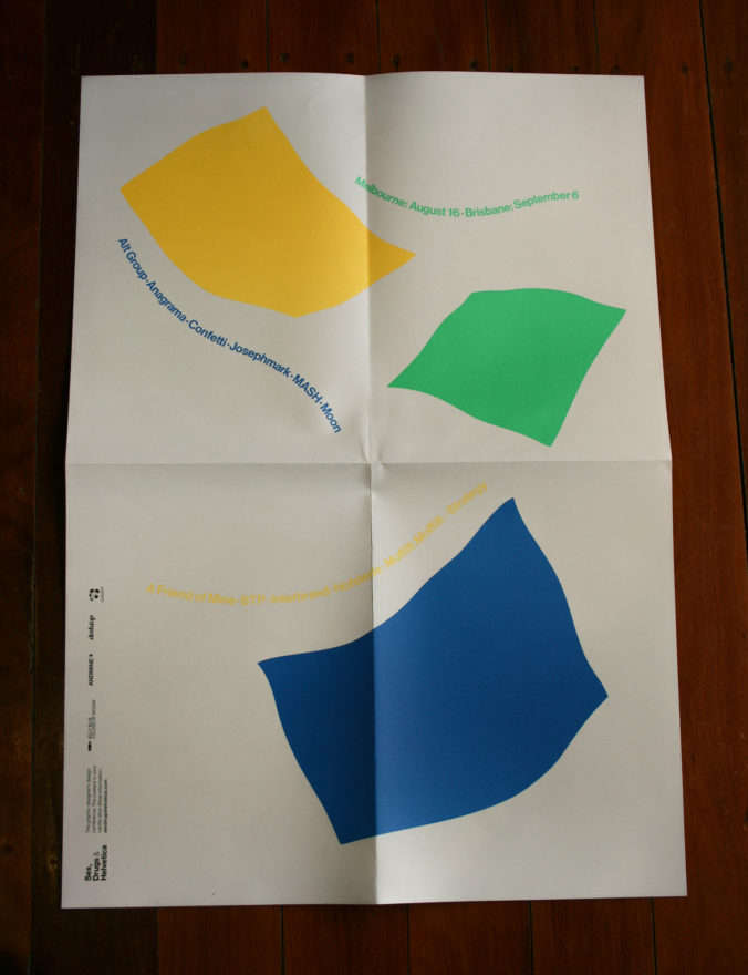 The Sex, Drugs and Helvetica poster for 2013
