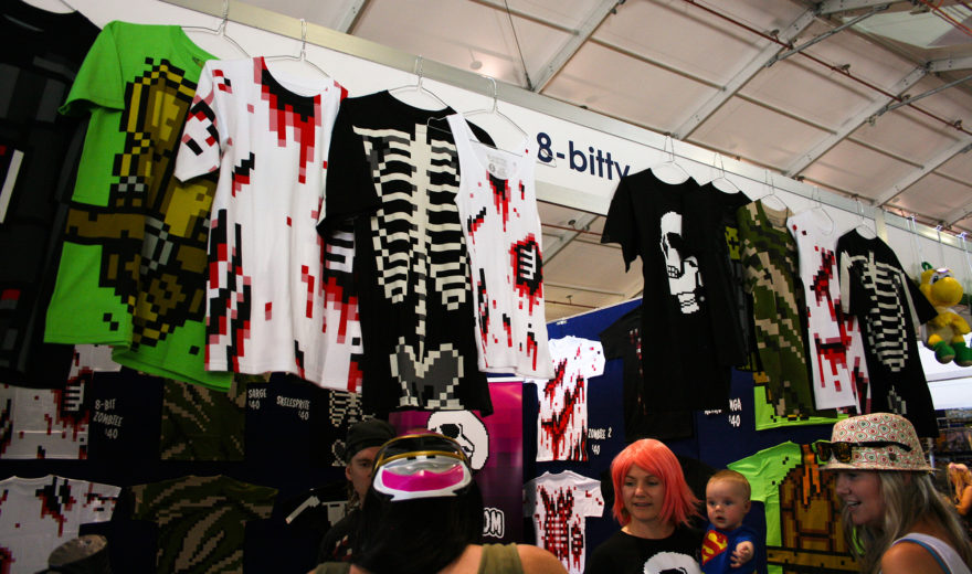 Supanova Brisbane 2013 - 8-bitty booth