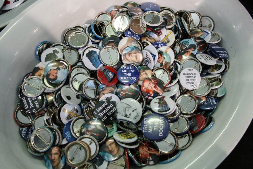 Supanova Brisbane 2013 - Doctor Who Pins