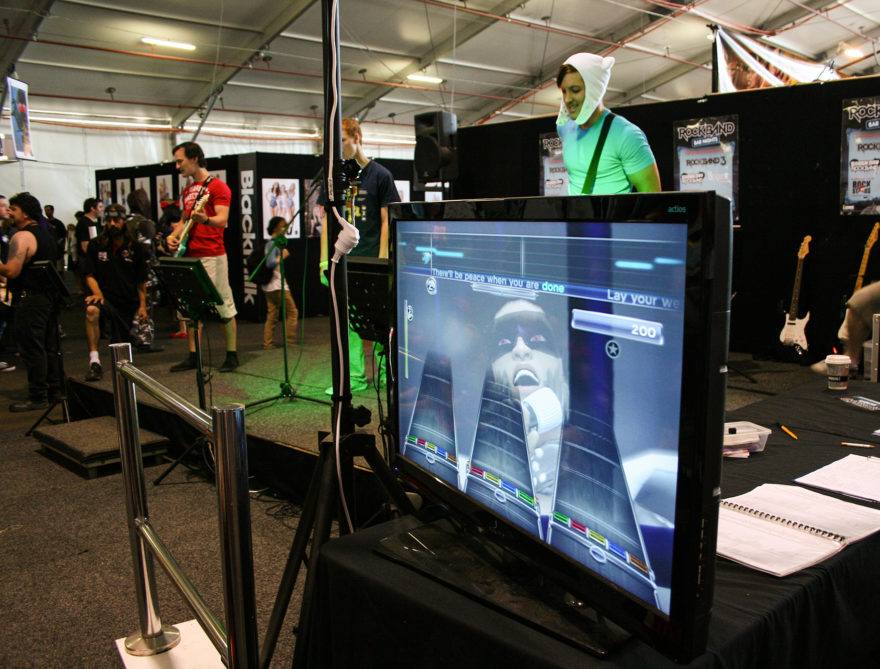 Supanova Brisbane 2013 - Rockband stage
