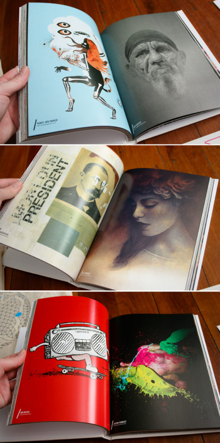 Semi-Permanent - Brisbane 2013 - A few pages from inside the SP book