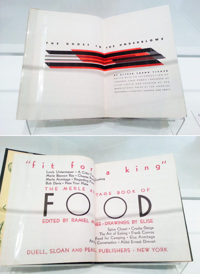 California design - Graphic and type design by Merle Armitage