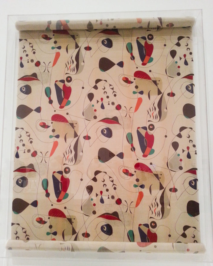 California design - Textile 'European Group' by Paul Laszlo