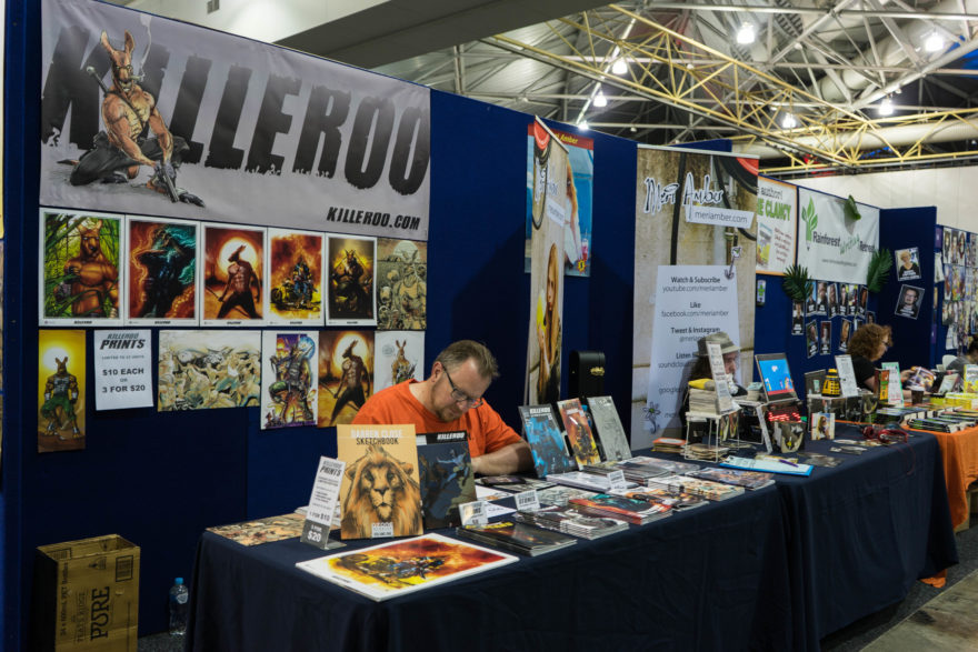 Supanova - Brisbane 2017 - Killeroo and artist alley